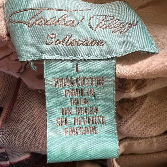 Tasha Polizzi Colt 44 Western Pearl Snap Shirt Womens Size M Cotton Aztec Stripe - Picture 4 of 5